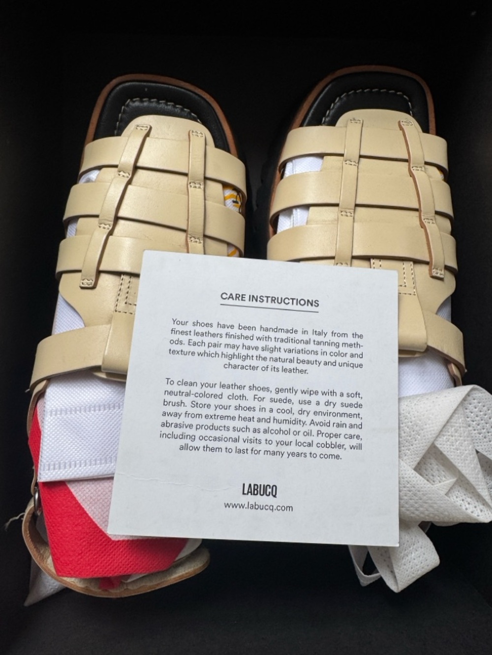 Labucq Cream Boomer Shoe